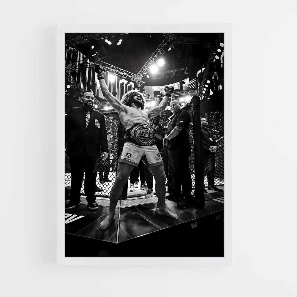 Poster L'Ascension de Merab – affiche MMA (vue 3)